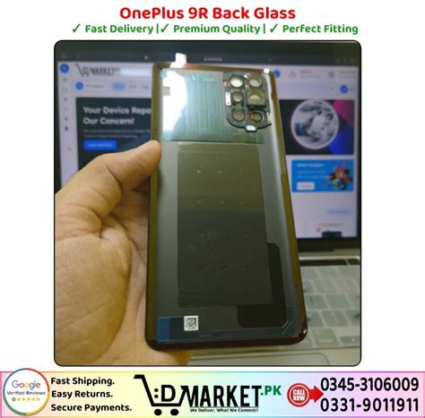 OnePlus 9R Back Glass Price In Pakistan | Fast+Secure!