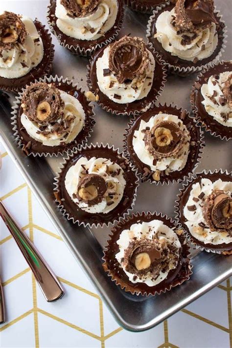 Mini Ferrero Rocher Stuffed Nutella Cheesecakes Queenslee App Tit