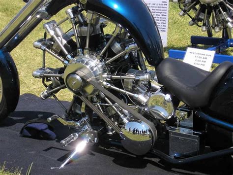 Radial Engined Bike Team Bhp