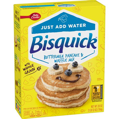 Bisquick Buttermilk Complete Pancake And Waffle Mix 28 Oz Box