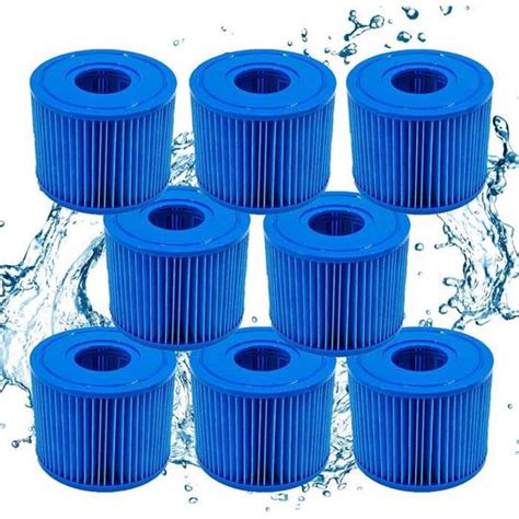 Lot De 4 Cartouches Filtrantes VI Pour Piscine Bestway VI Flowclear