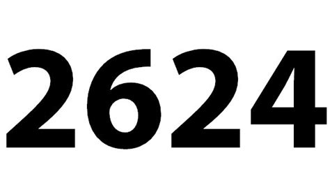 Zahl 2624