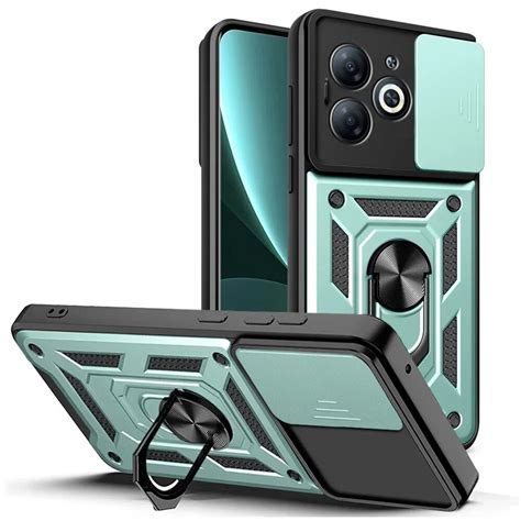 Etui Pancerne Do Infinix Hot 40i CamShield Slide Zielone Sklep XGSM Pl