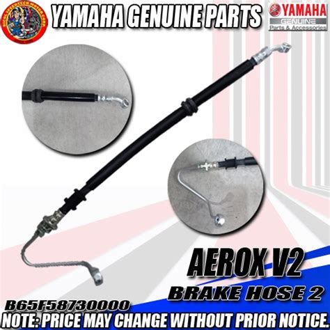 AEROX ABS V1 V2 BRAKE HOSE 2 YGP GENUINE B65 F5873 00 Shopee