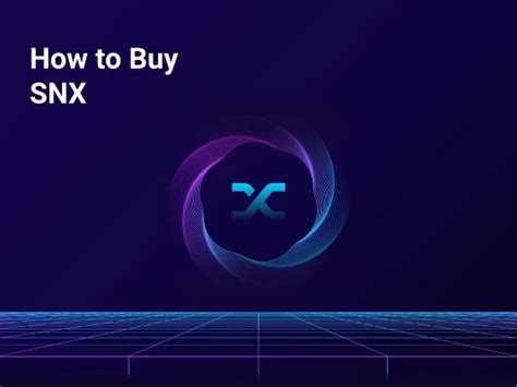 How To Buy Synthetix Network Token SNX CoinStats Blog