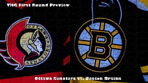 First Round Preview Boston Bruins Vs Ottawa Senators Youtube