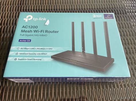 tp-link Archer C6 AC1200 Mesh Wi-Fi Router - Senec | Bazoš.sk