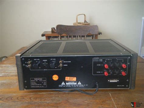 Vintage Denon Power Amp Final New Price Photo 927655 Canuck