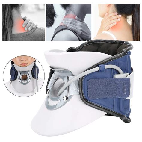 Cervical Neck Traction Device Cervical Vertebra Brace Inflatable And