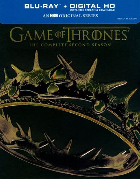 Game of Thrones: The Complete Second Season [5 Discs] [Blu-ray] - Best Buy