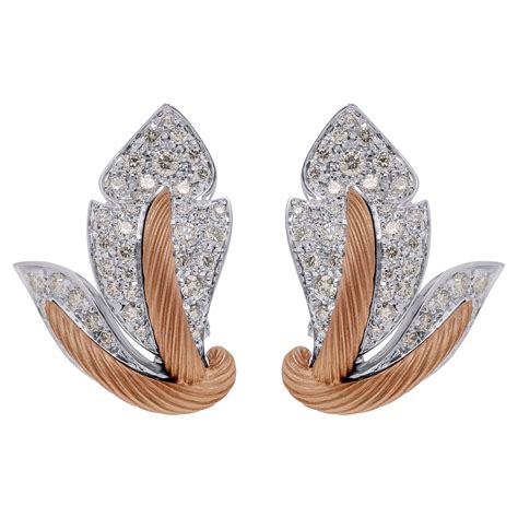 Cartier Mimi Diamond Gold Huggie Earrings At 1stDibs