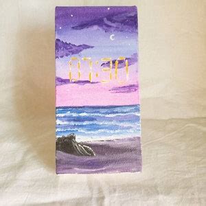 Sunset Painting on Canvas ,beach Painting. - Etsy