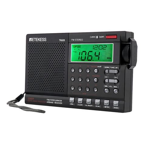 Retekess TR608 FM MW SW Air Multi Band Radio Speaker