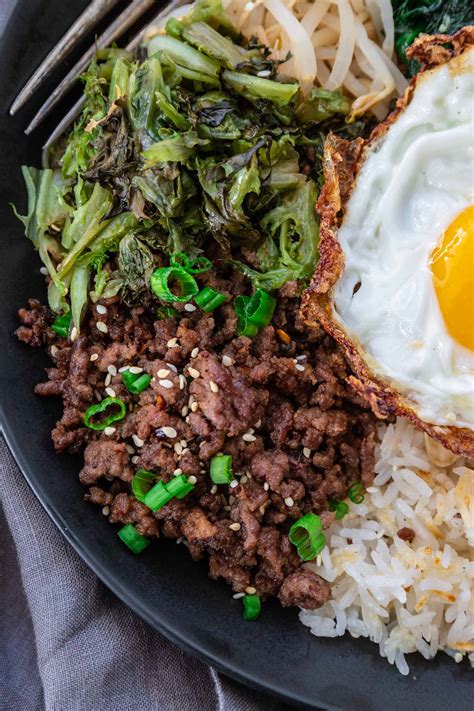 Bibimbap Korean Beef Rice Bowl With Tanimura And Antle Artisan® Lettuce