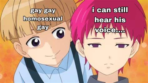 Gay Gay Homosexual Gay Saiki Funny Charts Memes