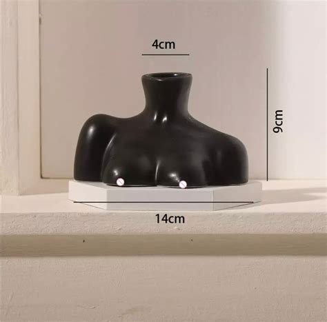 Bust Vase Boob Vase Chest Vase Upper Body Vase Female Etsy
