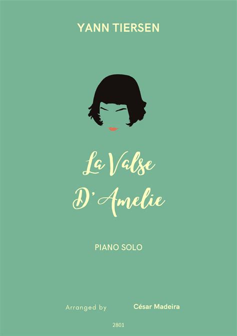 La Valse D Amelie Arr C Sar Madeira By Yann Tiersen Sheet Music For