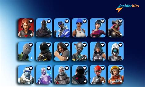 Complete your Fortnite Skins Collection | Insiderbits