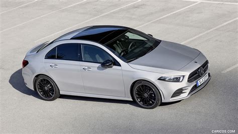 2019 Mercedes Benz A Class Sedan Color Iridium Silver Front Three