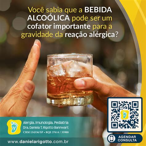 Alergia A Bebida Alcoólica - Você sabia que a bebida alcoólica pode ser um cofator importante para a ...