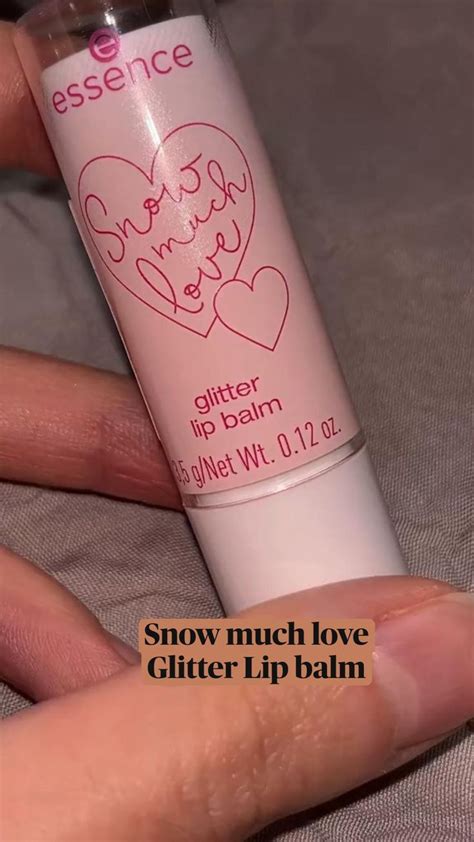 Snow Much Love Glitter Lip Balm Lippenprodukte Schminken Essence