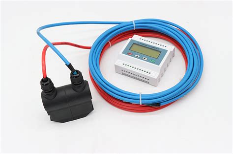 Non Contact Digital Lcd Display Modular Type Ultrasonic Flow Meter Q T