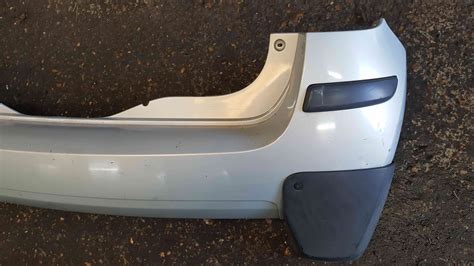 Renault Modus 2004 2008 Rear Bumper Silver 632 Store Renault