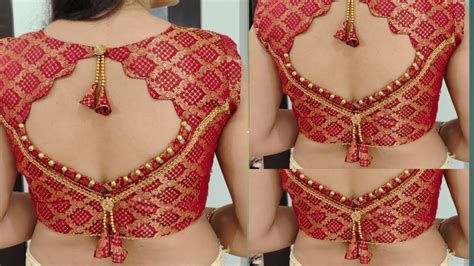 Blouse Neck Designs Back Neck Blouse Design Cutting And Stitching