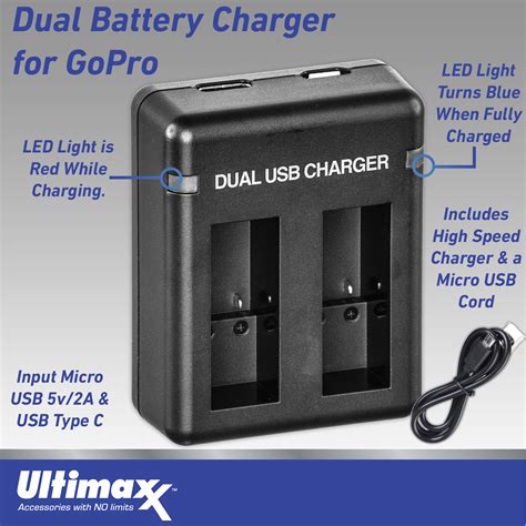 Gopro Battery Charger Yellow Light at Victor Adkins blog