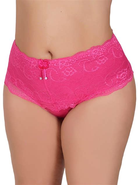 Calcinha Cintura Alta Em Renda Plus Size Lingerie BR