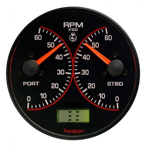 Floscan Twinscan Rpm Tachometer Iboats