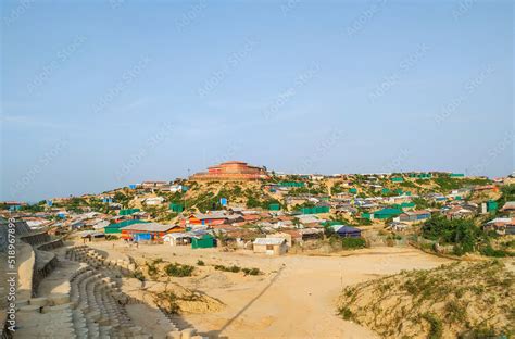 Rohingya refugee camp tent house world largest refugee camp Stock Photo ...