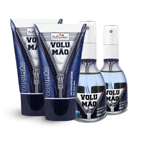 Gel Volumão Spray Volumão Lubrificante e Retardador Intensificador de Macho SEX SHOP