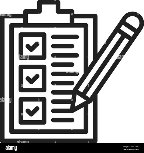 Checklist Icon Image Stock Vector Image And Art Alamy