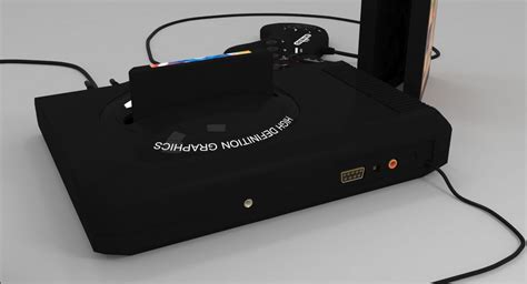 Sega Genesis 3d Model 59 Obj Max Free3d