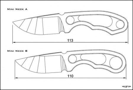 Чертежи ножей для резки фанеры и трафаретов Керамбит на бумаге (46 фото ...