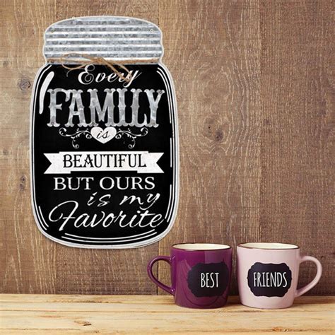 Mason Jar Cartel Decorativo De Pared Con Texto En Ingles Env O Gratis