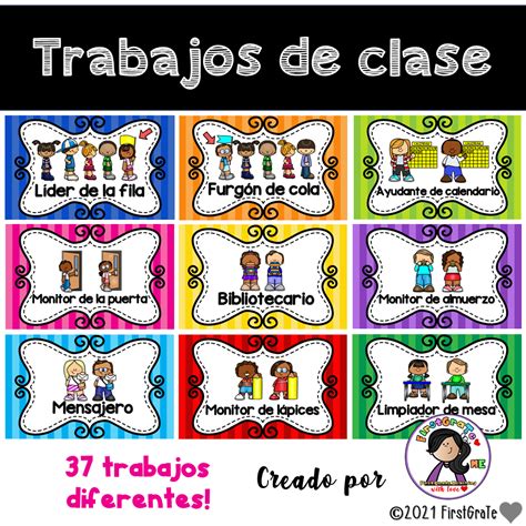 Trabajos De Clase EDITABLE Made By Teachers