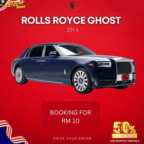 Royce Rolls Ghost Kereta Sewa Mewah El Luxury Car Rental Malaysia