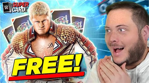 Everything In This Wwe Supercard Video Is Free New Global Draft