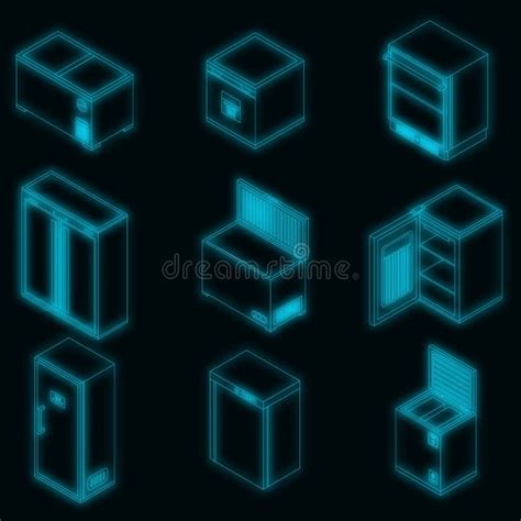 Industrial Freezer Icon Stock Illustrations 587 Industrial Freezer