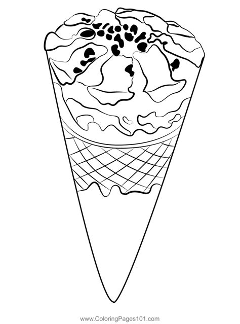 coloring pages ice cream joe printables