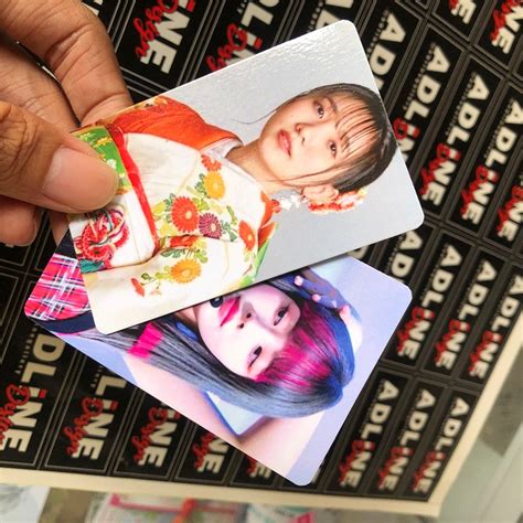 Jual Cetak Foto Photocard Photo Sudut Lengkung Round Rounded Laminasi