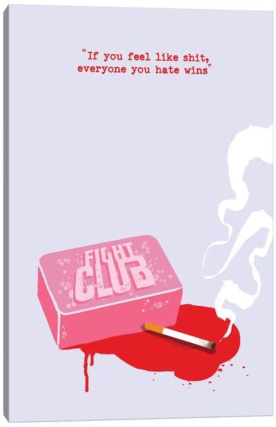 Fight Club Canvas Art Icanvas