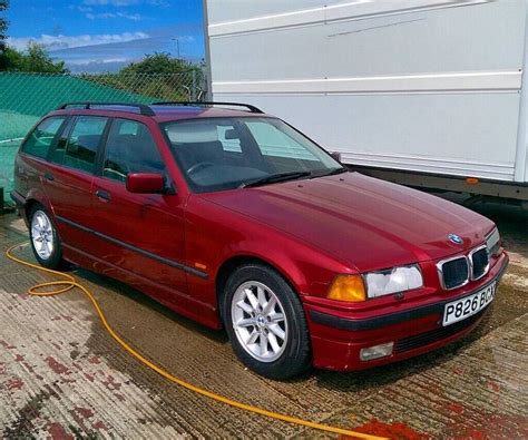 Bmw E36 3 Series 328i Touring Calypso Red Estate Breaking For Parts