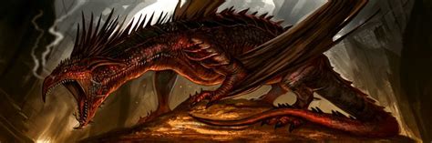 Smaug By Davesrightmind Drag O Dragon Dragons Monsters Fantasy