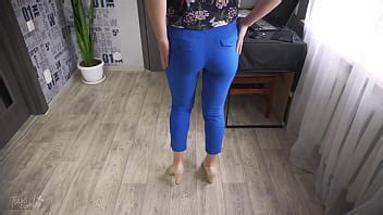 Colleague Teases Ass In Super Tight Trousers Xvideos