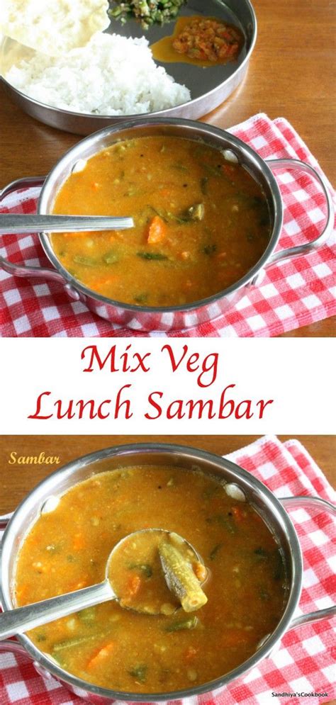 South Indian Sambar Mix Vegetable Sambar Tamilnadu Sambar With