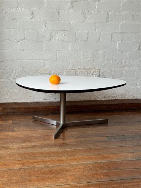 vintage organic triangular form coffee table didi  dora