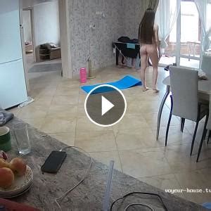 Voyeur House Tali Naked Exercise Mar22 23